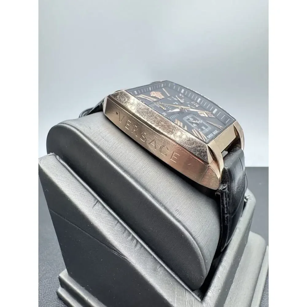 Versace Character Chrono Black Dial Watch LS(346644)